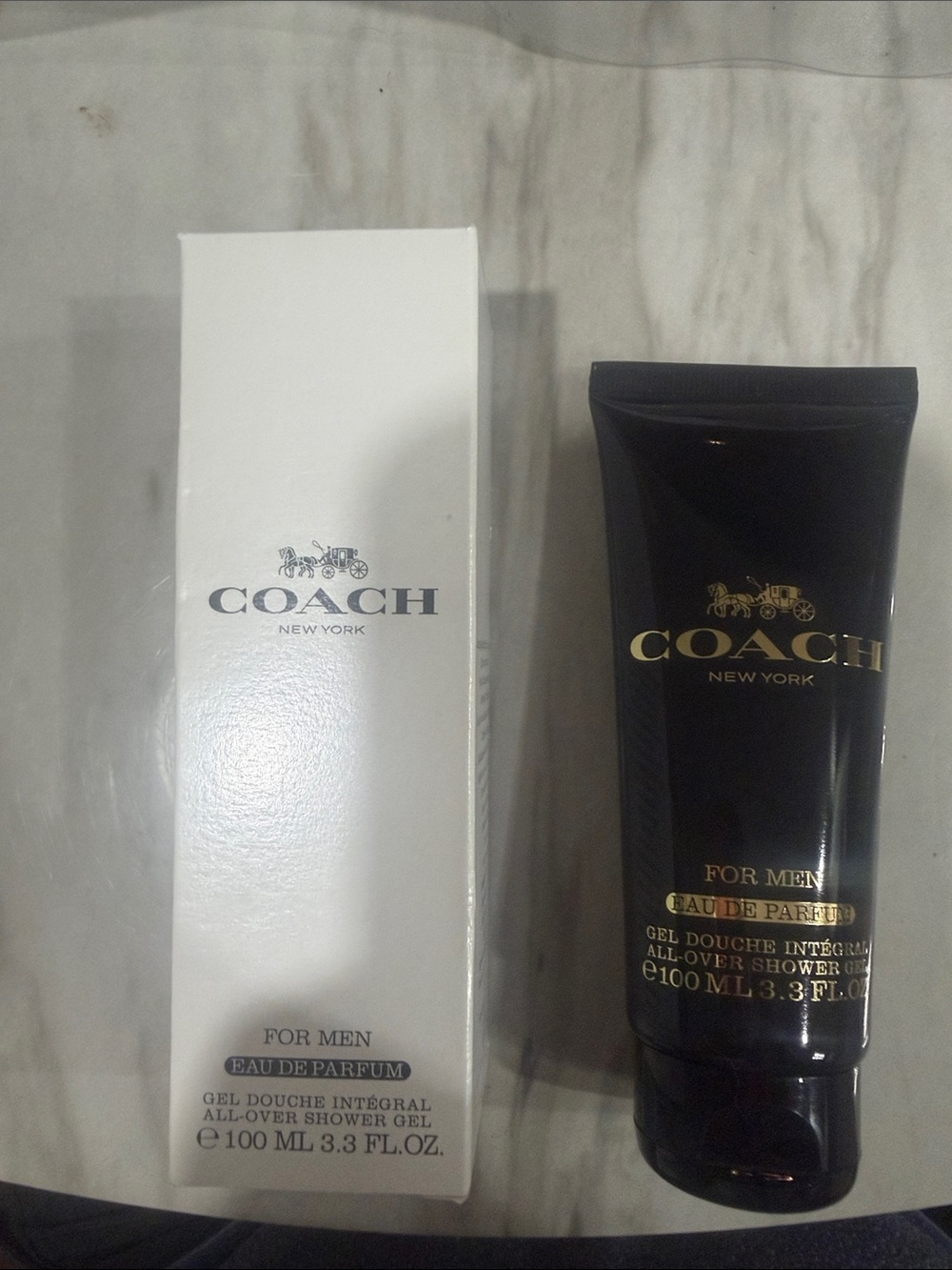 Coach New York For Men All-Over Shower Gel - Black & White Packaging
